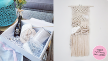 Load image into Gallery viewer, Macrame Weave - Craft Gift Box + Video Tutorial
