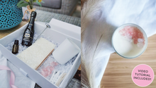 Load image into Gallery viewer, Rose Quartz Soy Candle - Craft Gift Box + Video Tutorial
